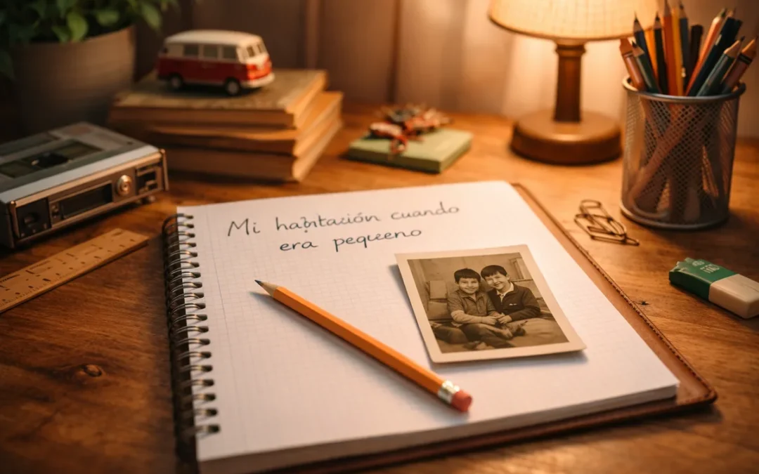 Imperfecto de Indicativo: mi habitación cuando era pequeño